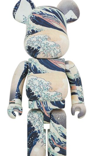 最後預訂BE@RBRICK 葛飾北斎「神奈川沖浪裏」 1000％ 25週年, 興趣及 