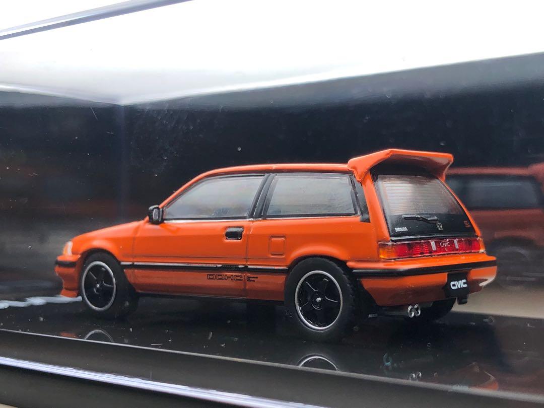 全新Hobby Japan 1/64 Honda Civic Si (AT) 1984年款改