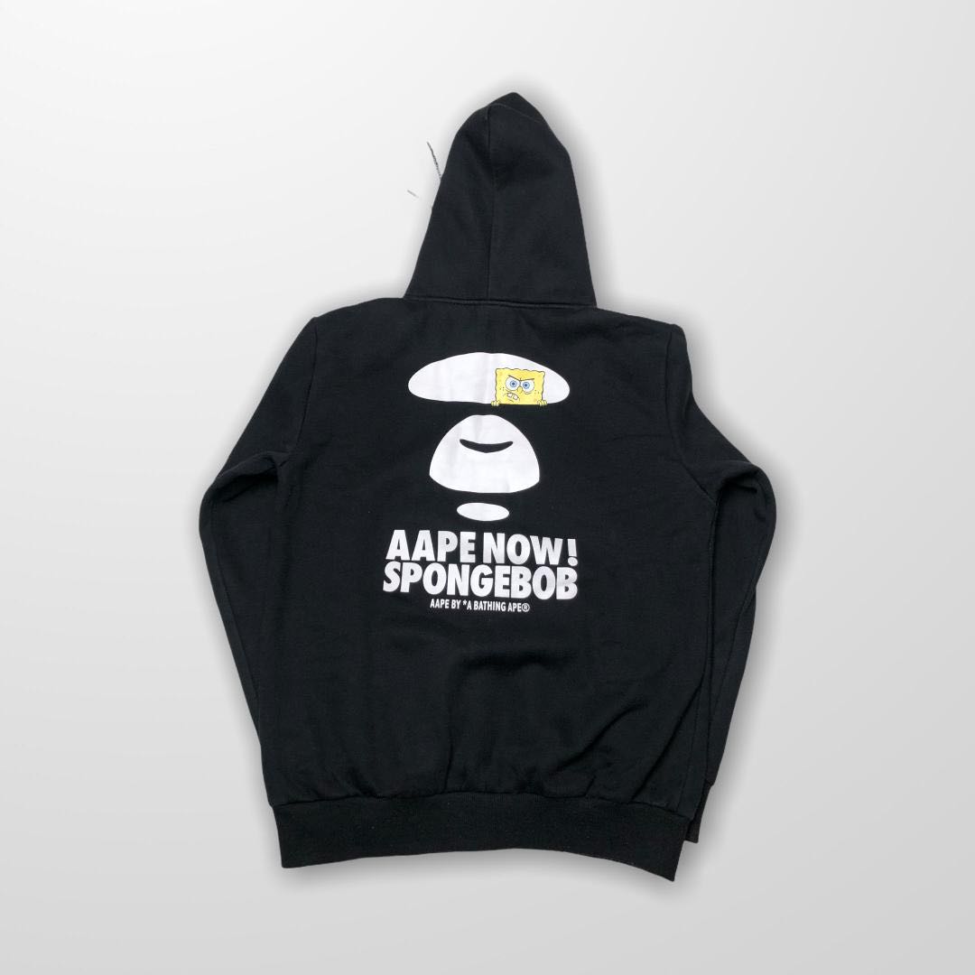 Aape x on sale spongebob hoodie