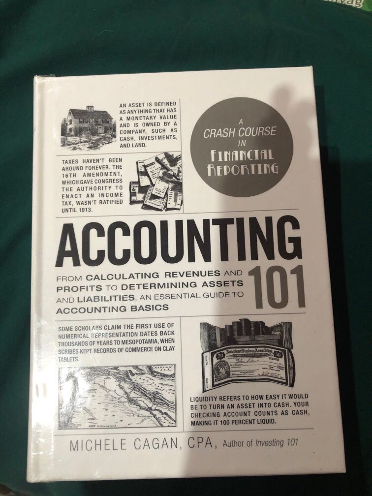 Accounting 101 Book, Hobbies & Toys, Books & Magazines, Textbooks on