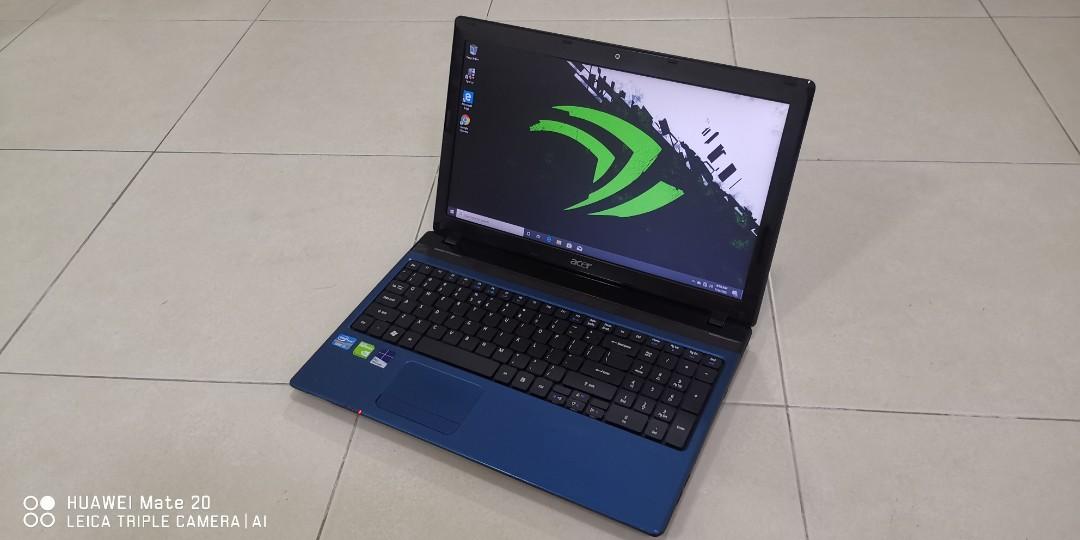 Acer aspire 5751g i7 4gb ram ssd 15.6 inch good cond ...