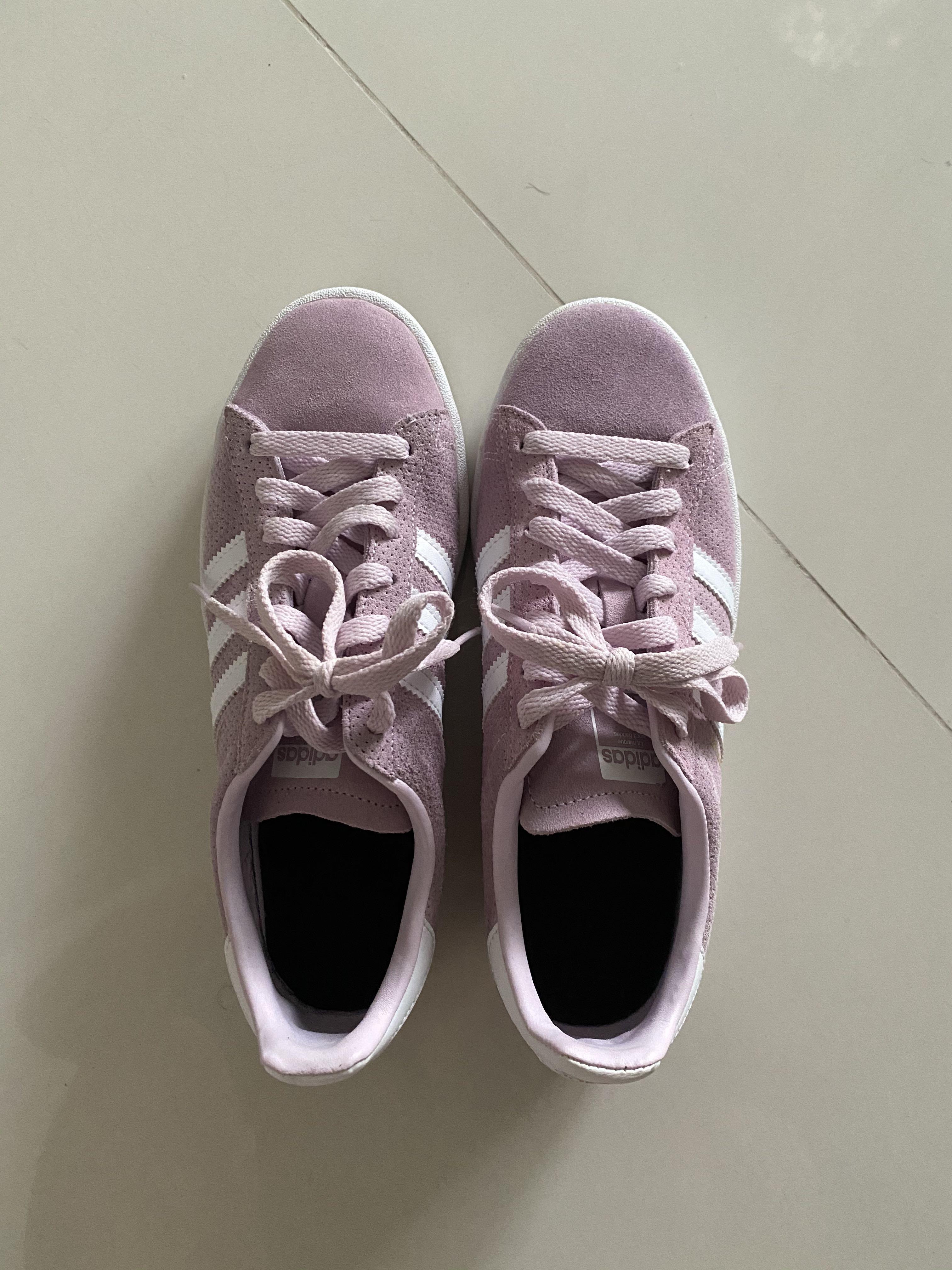 CLEARANCE Adidas campus suede sneakers lilac pink UK5.5 Women s