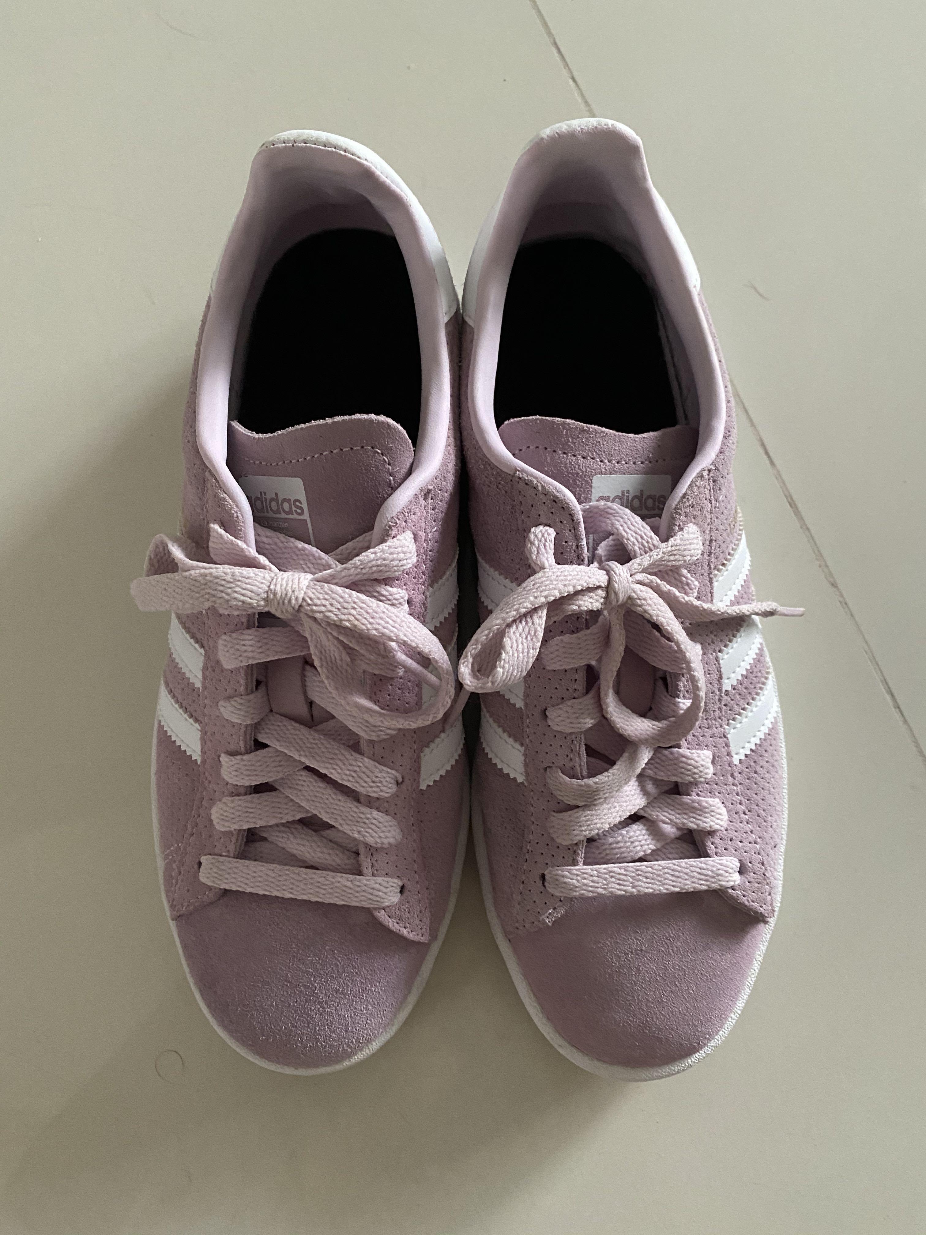 CLEARANCE Adidas campus suede sneakers lilac pink UK5.5 Women s