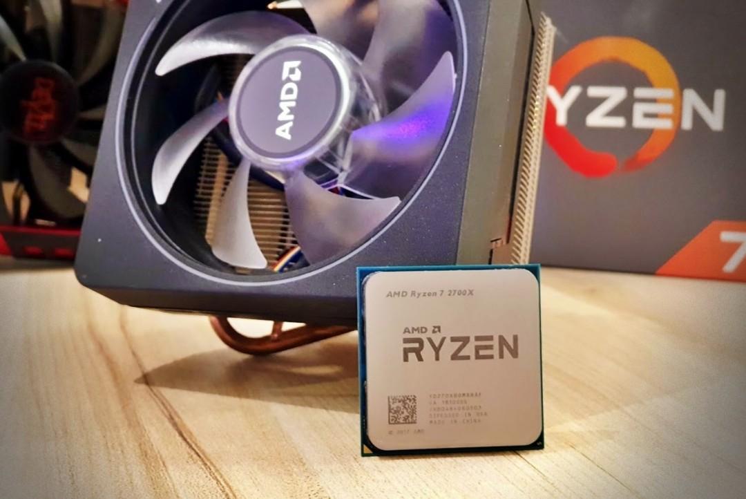 AMD - Ryzen 2700X cpu / processor + free PSU, 電腦＆科技, 桌上電腦