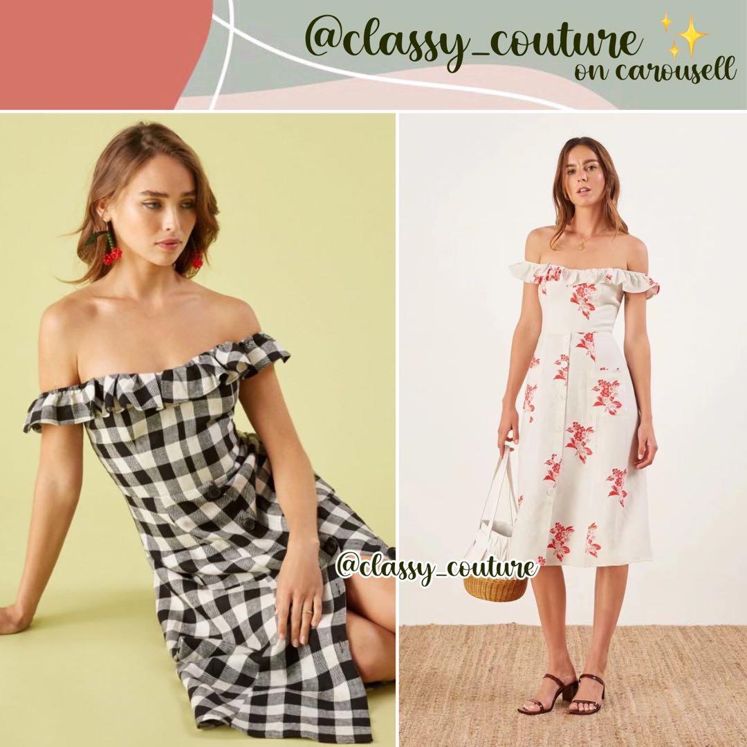 archives Reformation Hattie Dress Women s Fashion Dresses Sets Dresses on Carousell