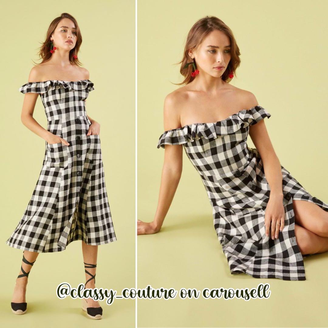 Reformation hattie dress store