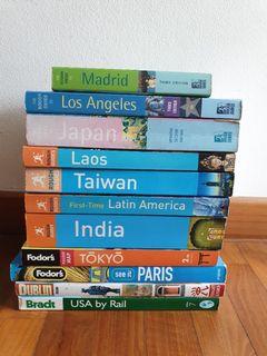 Assorted Travel Guidebooks