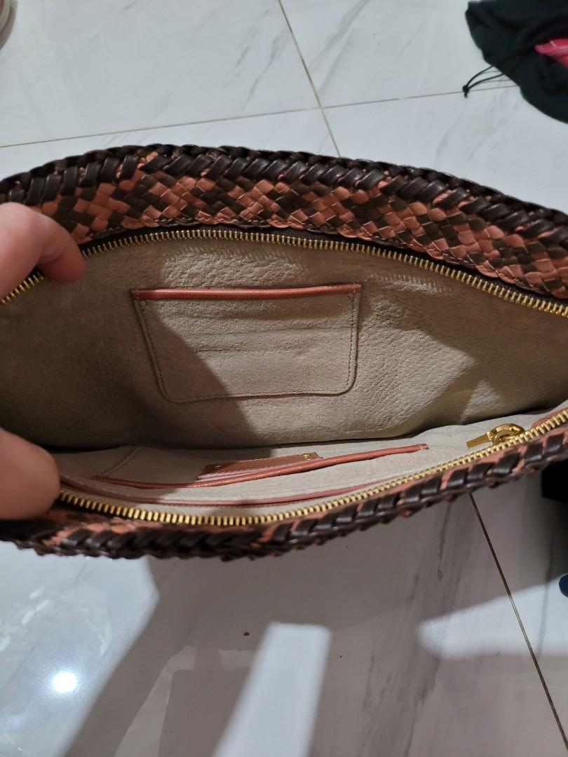 Prada madras deals clutch