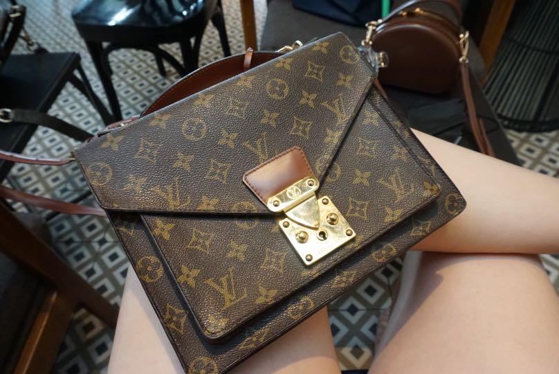Authentic Vintage Louis Vuitton Monceau, Luxury, Bags & Wallets on Carousell