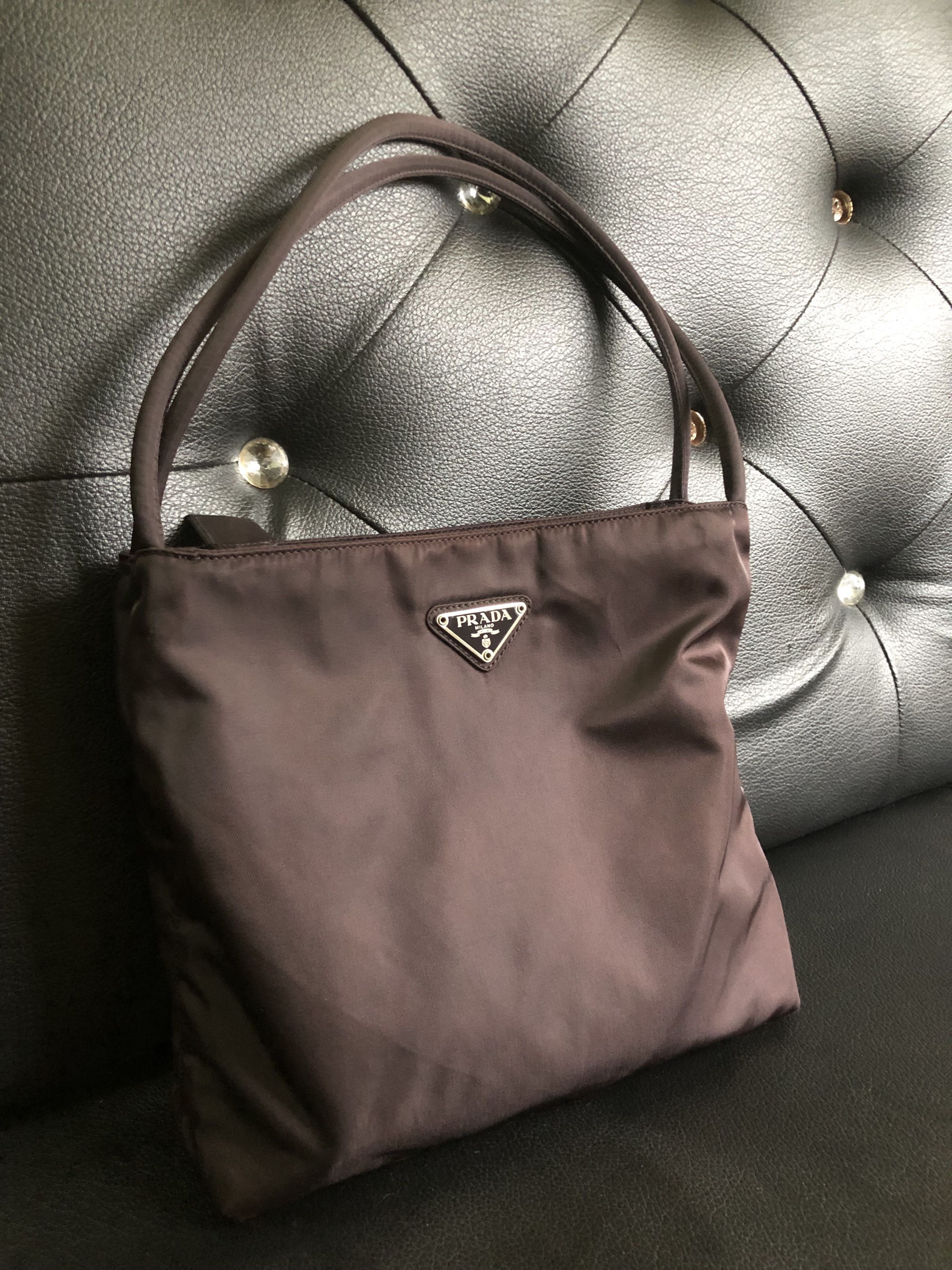 Authentic Vintage Prada Bag, Women's Fashion, Bags & Wallets, Shoulder Bags  on Carousell