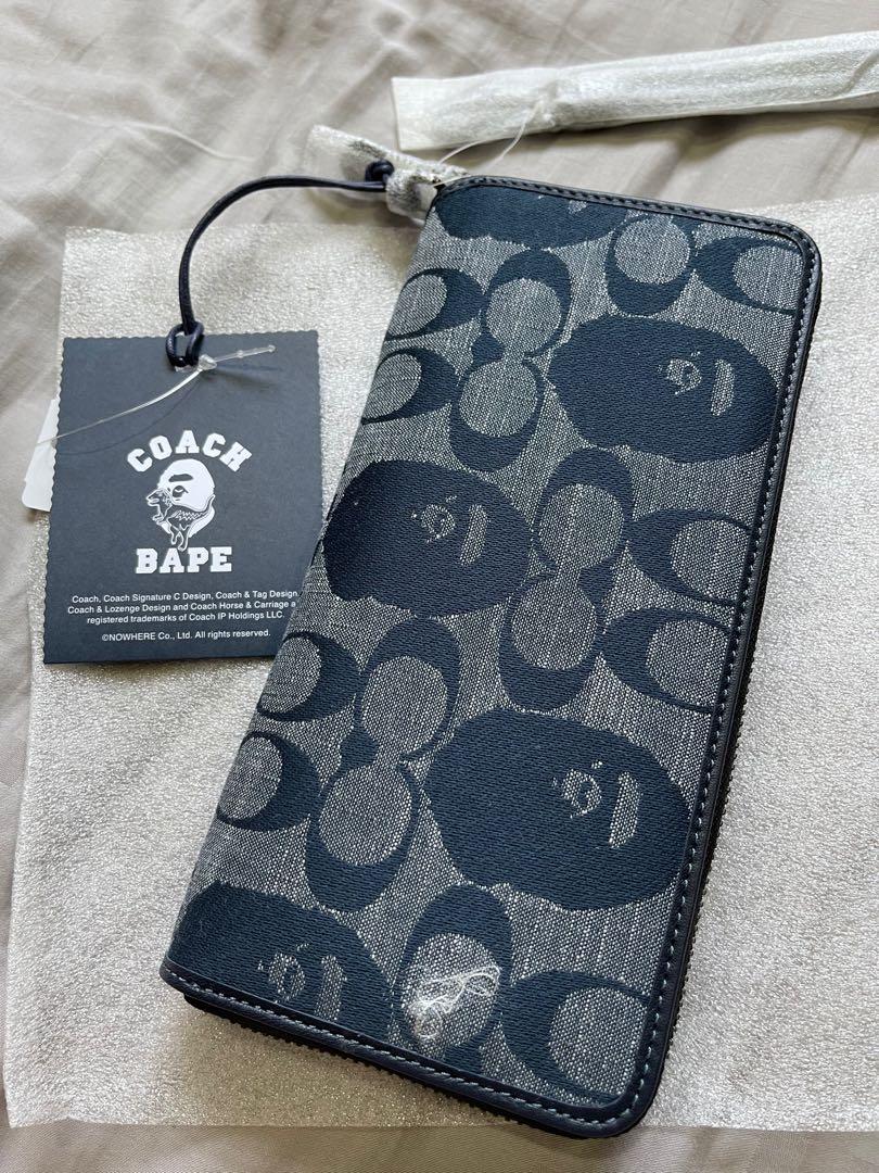 Bape X Coach Collab Phone wallet