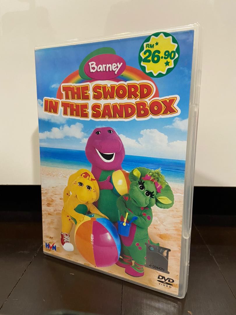 Barney the sword in the sandbox hobbies toys music media cds