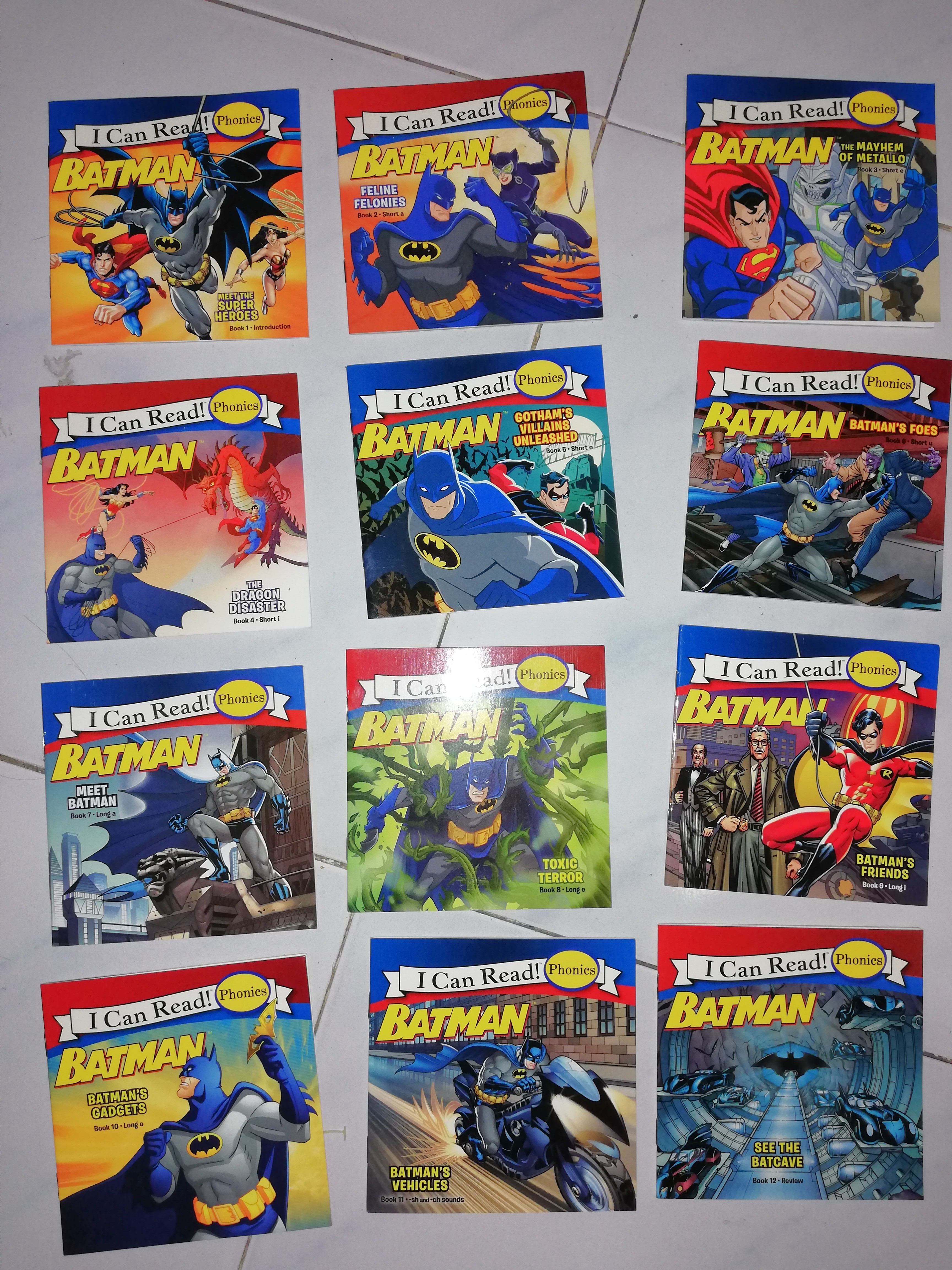 Batman Phonics Fun Books, Hobbies & Toys, Books & Magazines, Children's  Books on Carousell