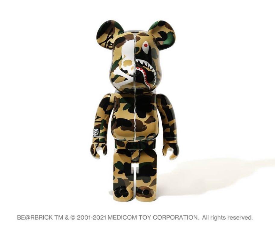 Bearbrick x mastermind bape 1000%, 興趣及遊戲, 玩具& 遊戲類- Carousell セールクーポン 1000% Be@rbrick Mastermind x Bape その他
