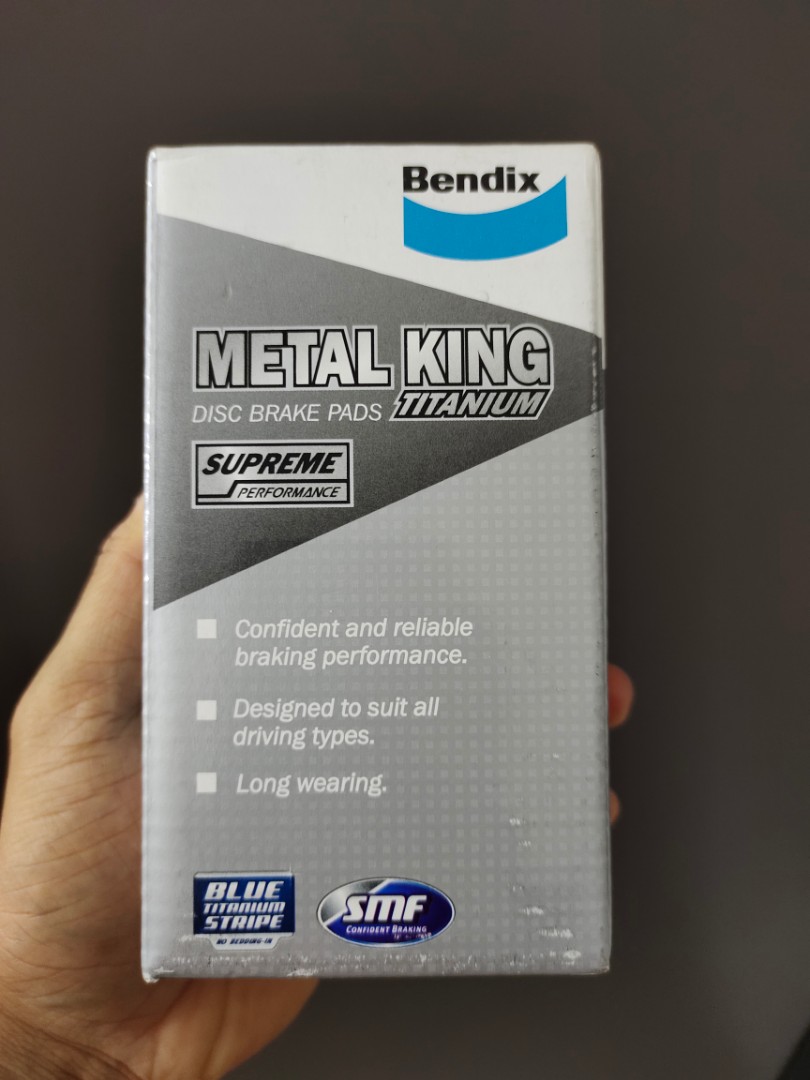 Bendix metal king brake pad DB1142 for Honda Accord SM4 Rear, Auto