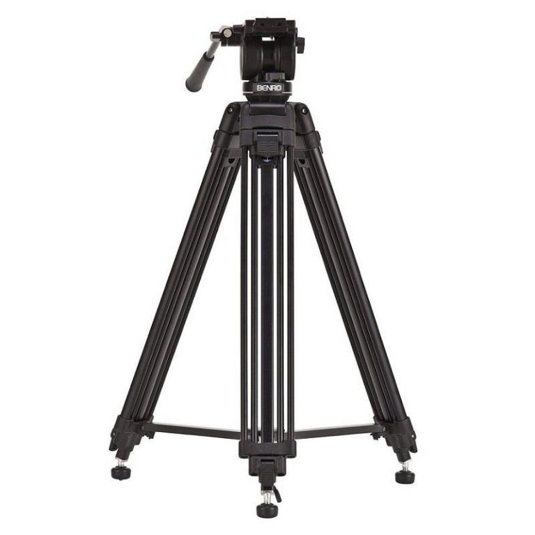 BENRO KH25 VTP TRIPOD CAMCORDER (Category: Tripods & Monopods) located in Taguig. Submitted by urbangizbyinfomax (Listing ID 1102729640, Image 3). Description: Overview The Benro KH25N Video Tripod Kit is ideal for compact digital video cameras, HDSLRs, and still cameras with long lenses weighing up to 11 lb (5 kg). This tripod replaces the popular AD71FK5 model and features an improved leg locking system and an improved fluid pan and fluid tilt 