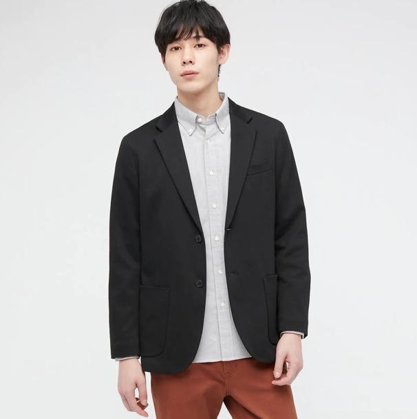BIG TALL Brand New Uniqlo Men Comfort Jacket Size 4XL Dark Gray