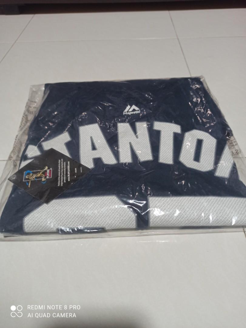 Giancarlo Stanton New York Yankees Majestic Name & Number T