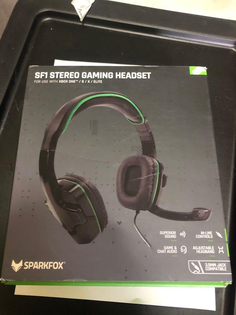 Sparkfox hotsell gaming headset
