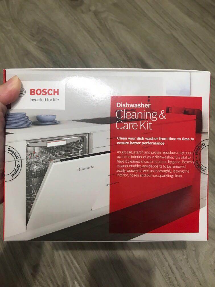 Bosch Dishwasher Cleaning & Care kit, Furniture & Home Living, Cleaning & Homecare Supplies