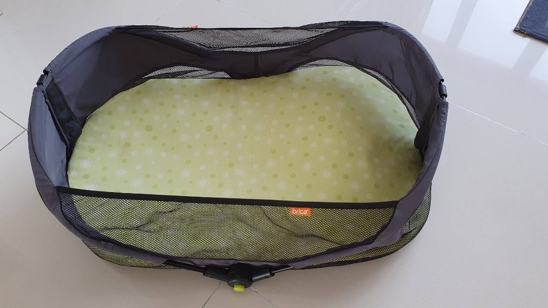 Brica travel cot deals