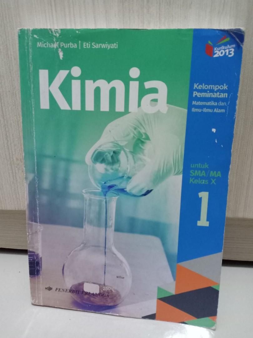 Buku Paket Erlangga Kimia Kelas 10 Buku Alat Tulis Buku Pelajaran Di Carousell