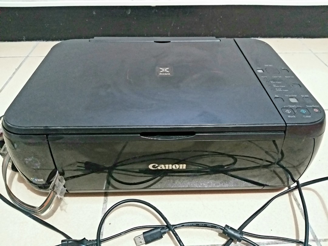 Canon Pixma Mp287 With Continuous Ink Supply System Computers And Tech Printers Scanners 3591