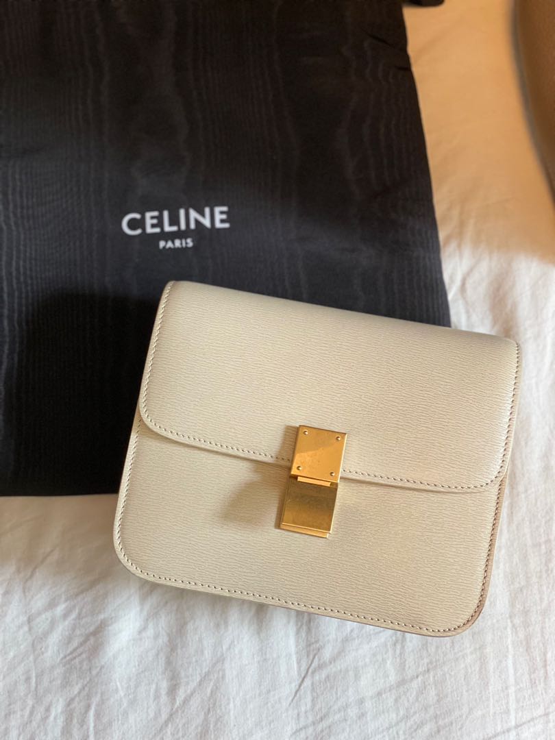 Celine box linen sale