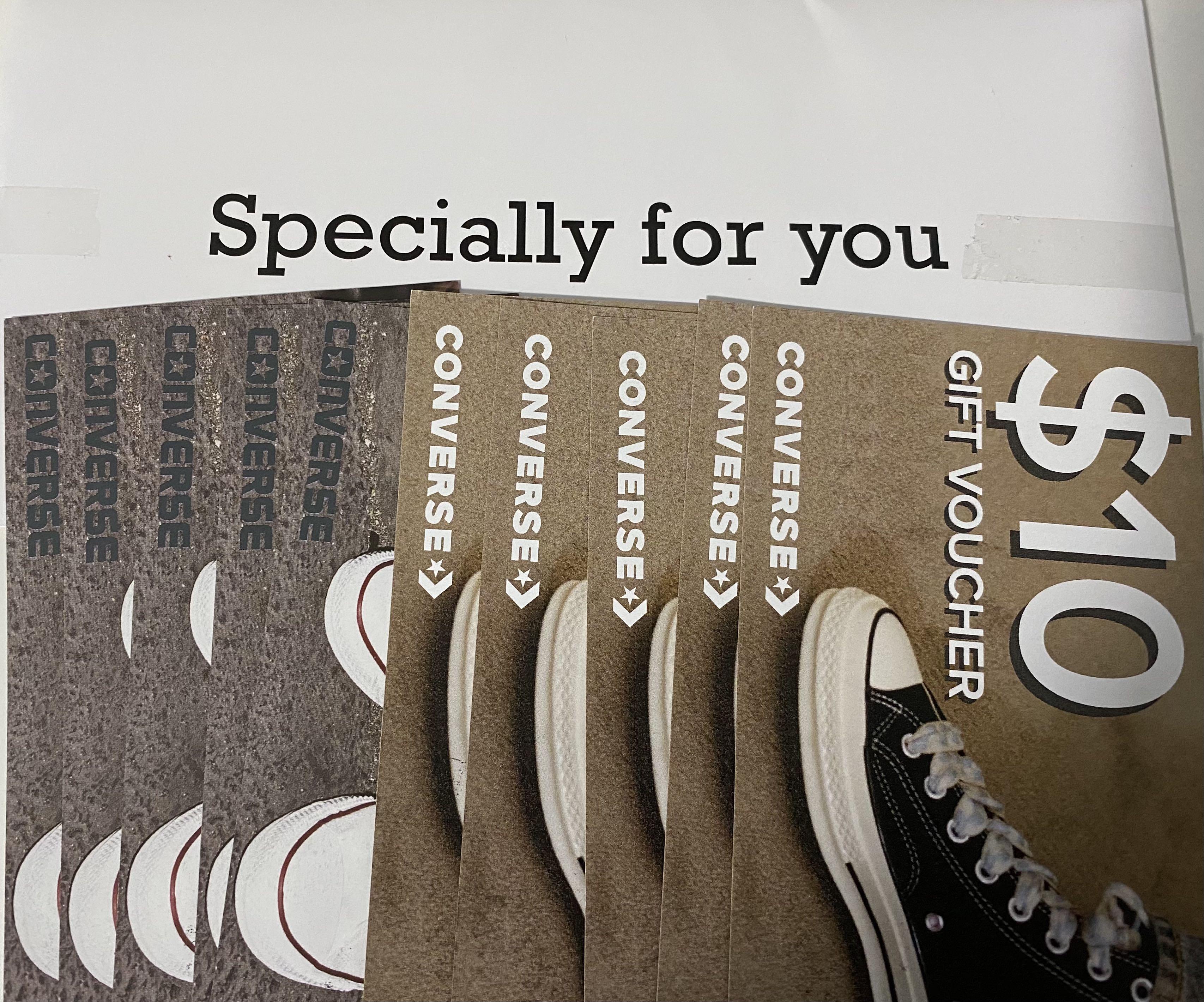 Converse voucher online