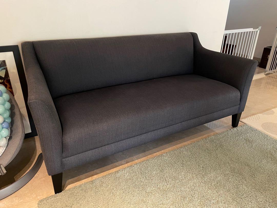 Crate and barrel online margot loveseat