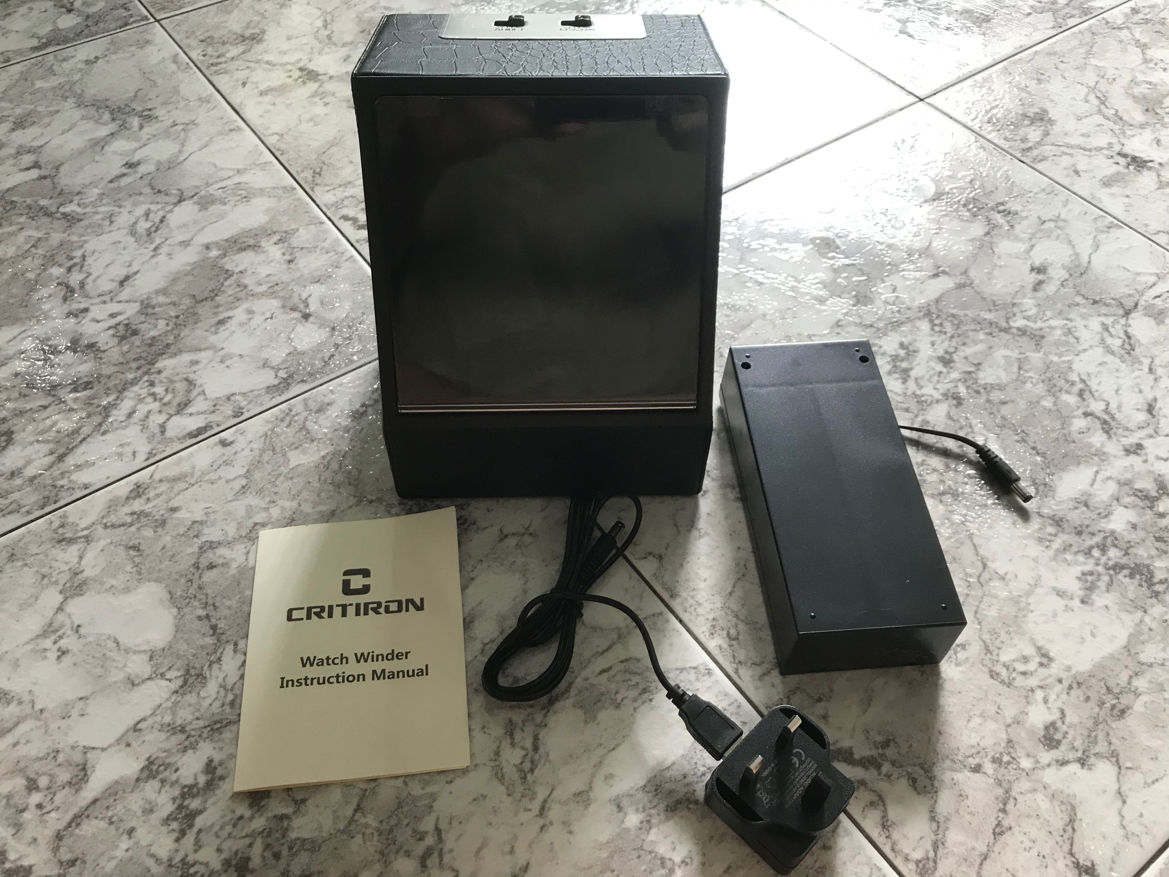 Critiron watch winder shop