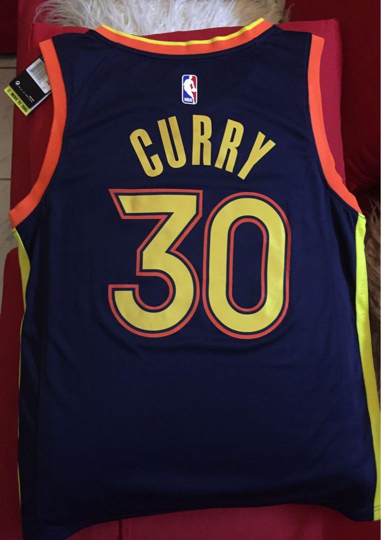 Curry Oakland City Jersey 2021 sz44, Men's Fashion, Activewear on