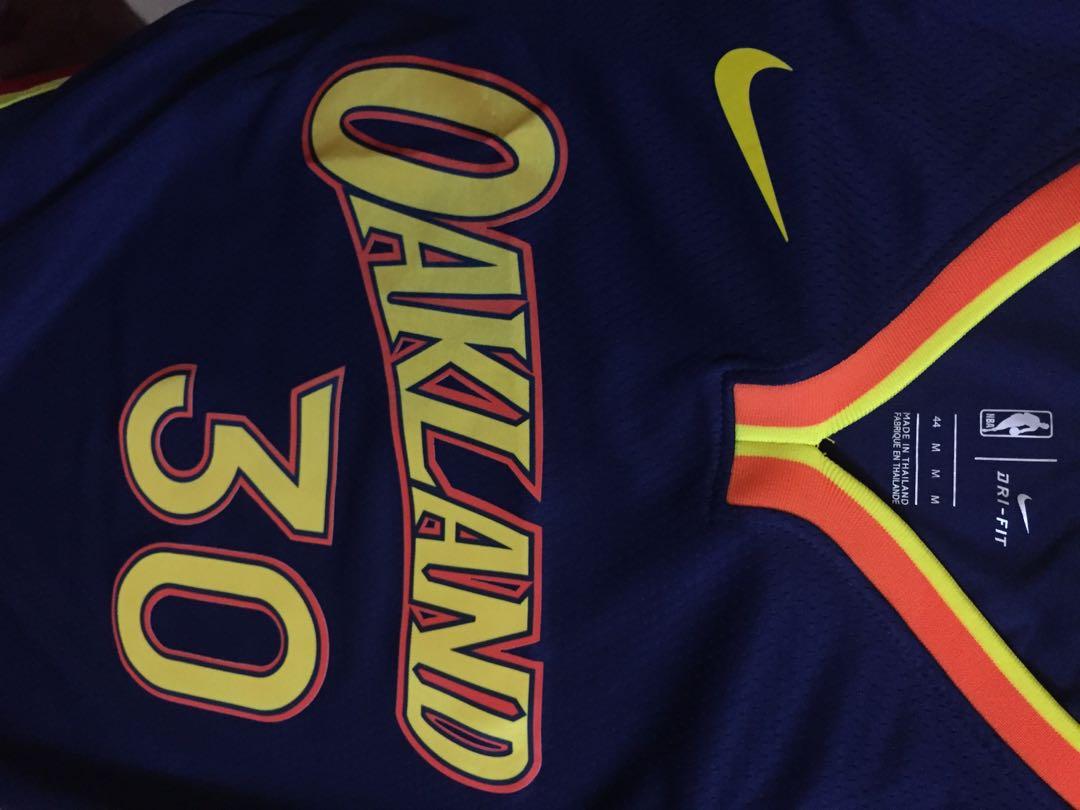 Curry Oakland City Jersey 2021 sz44, Men's Fashion, Activewear on