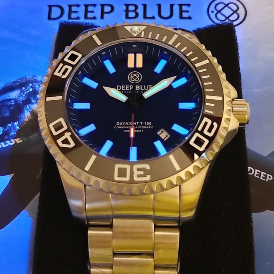 Deep blue DAYNIGHT COMMANDER T 100 Carousell