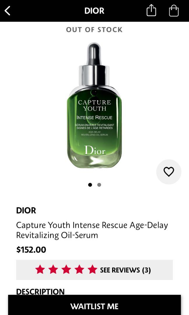 Capture youth intense rescue review sales