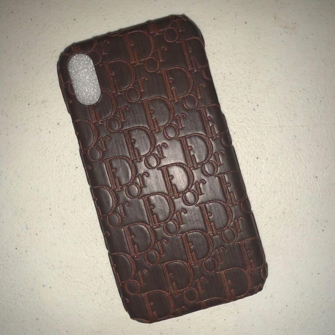 Dior Iphone XR Phone Case Wooden Style Mobile Phones Gadgets Mobile Gadget Accessories Cases Sleeves on Carousell