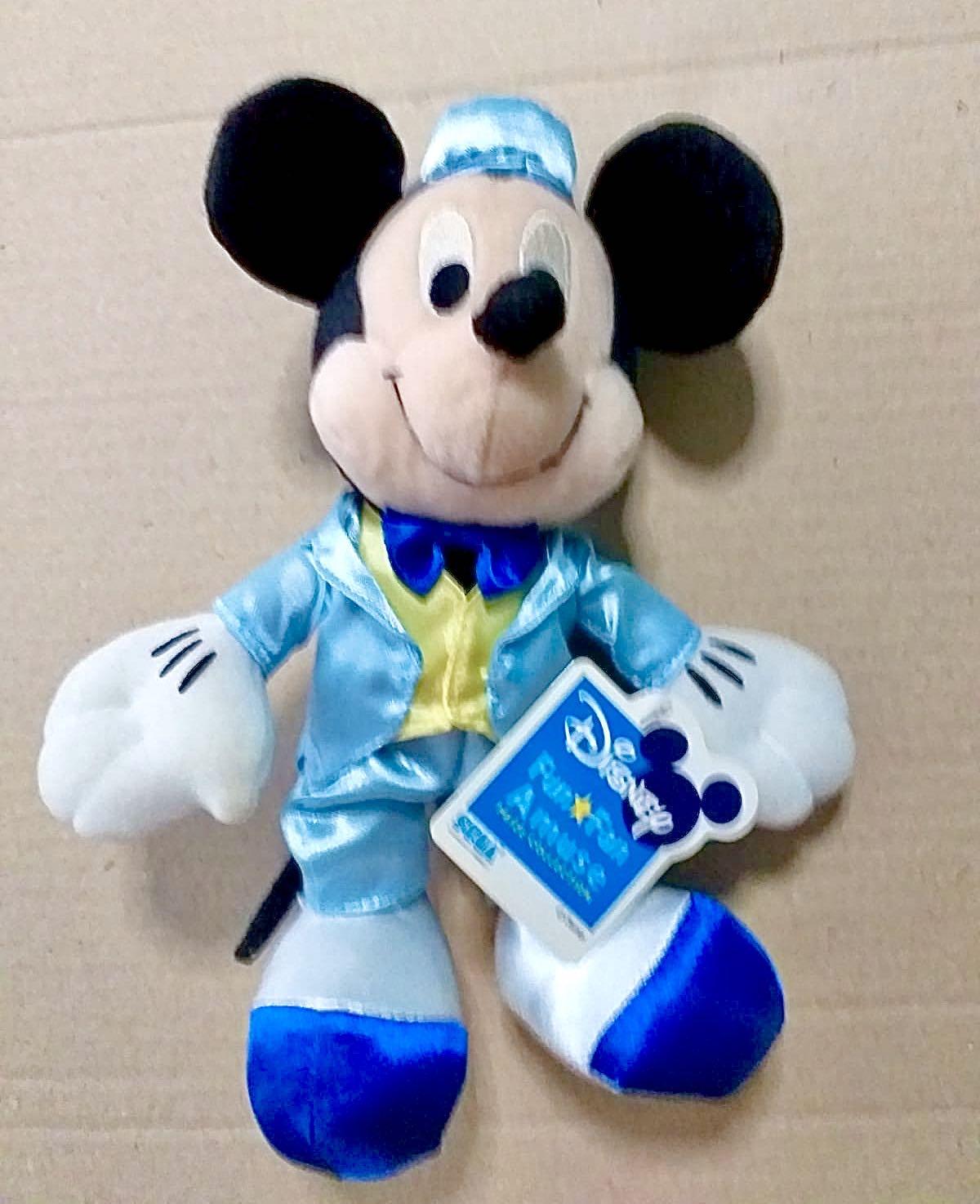 Rare Disney Sega Fun Fan Amuse limited edition Mickey Mouse plush