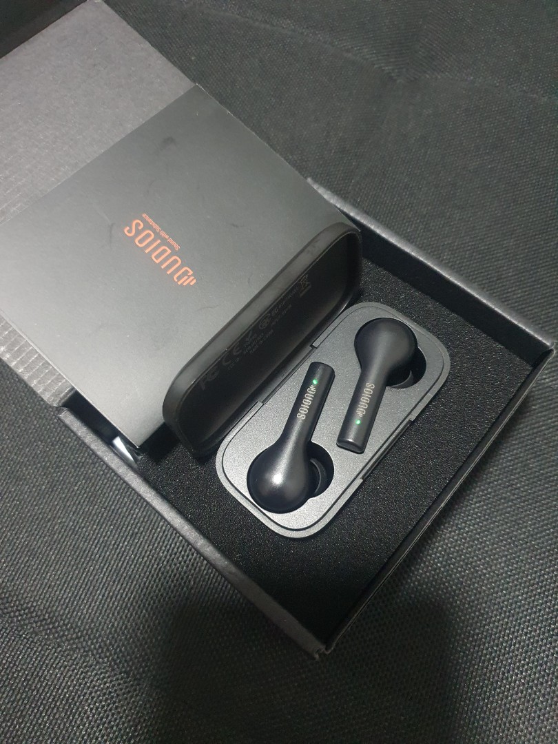 DUDIOS Tic Wireless Earbuds with Charging Case Bluetooth 5.0 Earphones 20Hrs Playing Time in Ear Clear Call Stereo Sound Built in Mic Sweatproof Auto