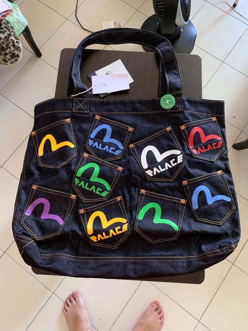 Evisu tote bags Gundam palace Men s Fashion Bags Sling Bags