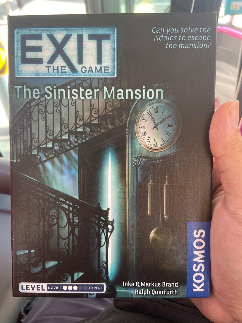 Brand New & Sealed EXiT The Sinister Mansion 