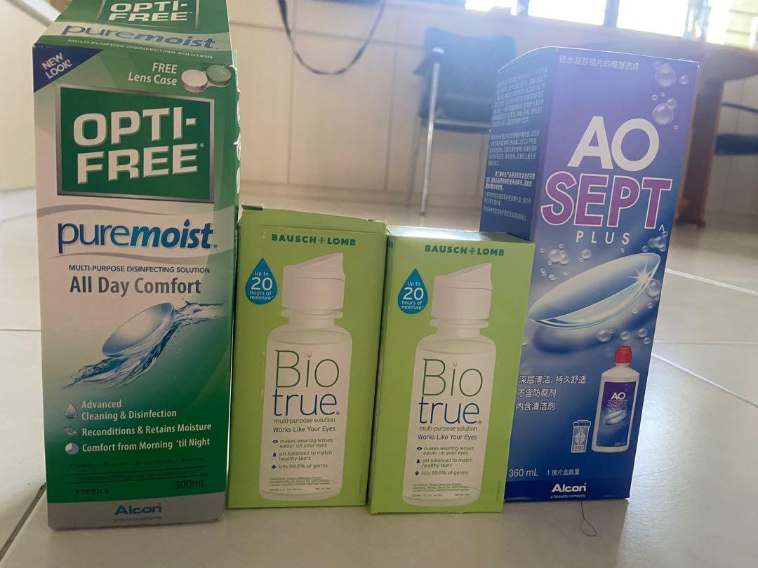 Expired contact lens solution (slime), Announcements on Carousell