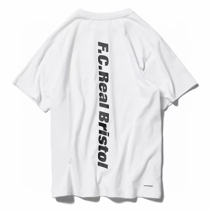 FCRB BIG VERTICAL LOGO POCKET TEE, 男裝, 上身及套裝, T-shirt、恤衫