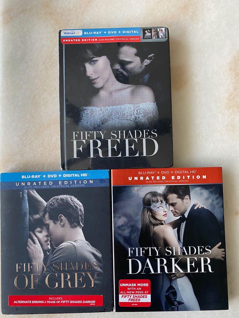 Unrated Fifty Shades In Amazon Prime Blu Ray Fifty Shades Freed