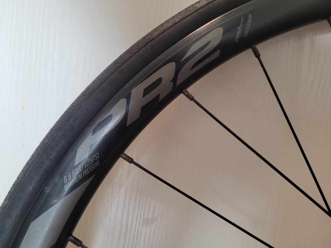 Giant PR2 Disc Road Bike Wheelset, 運動產品, 單車及配件, 單車