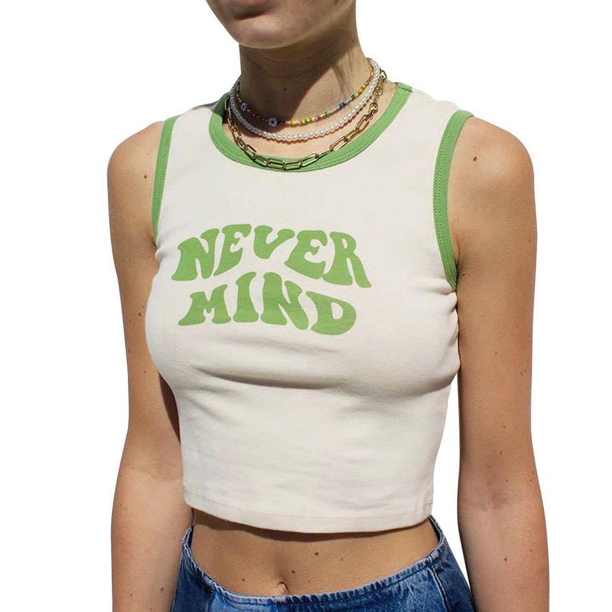 womens slogan tank tops