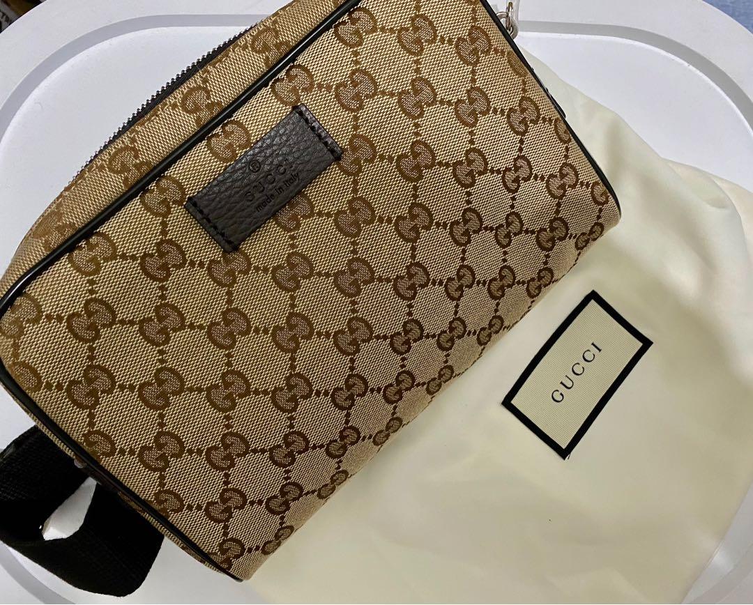 Gucci Belt Bag Authentic RUSH SALE (Category: Luxury Bags & Wallets) located in Iloilo. Submitted by Ennashop (Listing ID 1102781471, Image 1). Description: Authentic and Brand New Unisex Waist bag/belt bag/fanny pack Comes with card, dust bag and receipt Price is negotiable Rush sale #fannypack #beltbag #bag #Gucci #luxurybag.