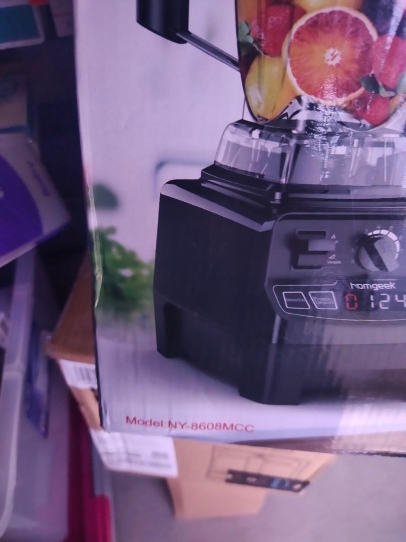 homgeek blender ny8608mcc, TV & Home Appliances, Kitchen Appliances