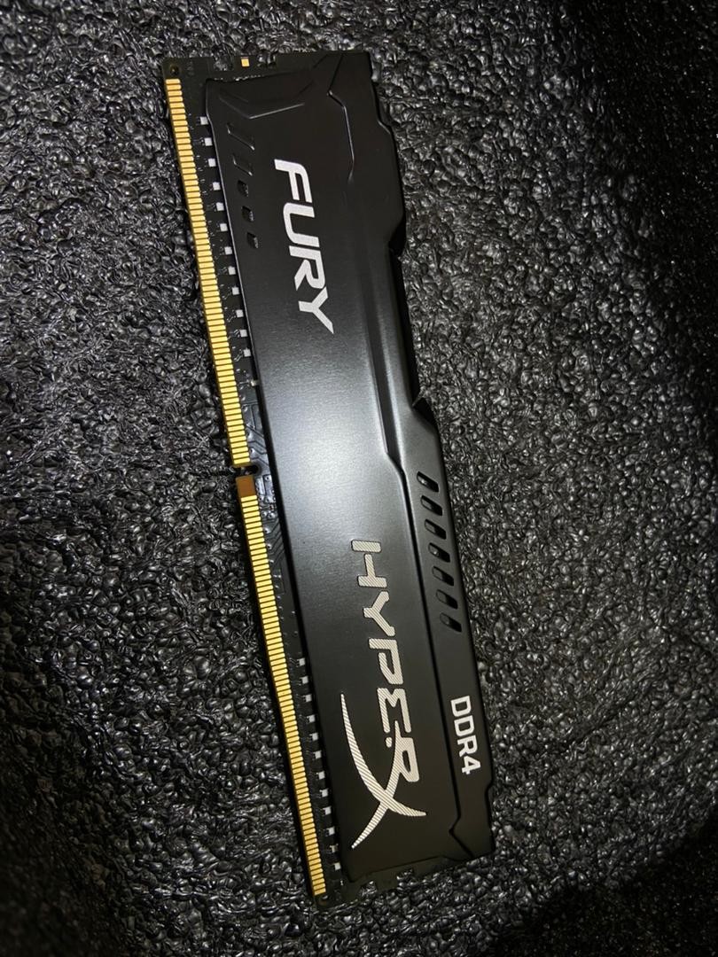 Hyperx fury 8gb ddr4 3200mhz hx432c18fb2 8 Computers Tech