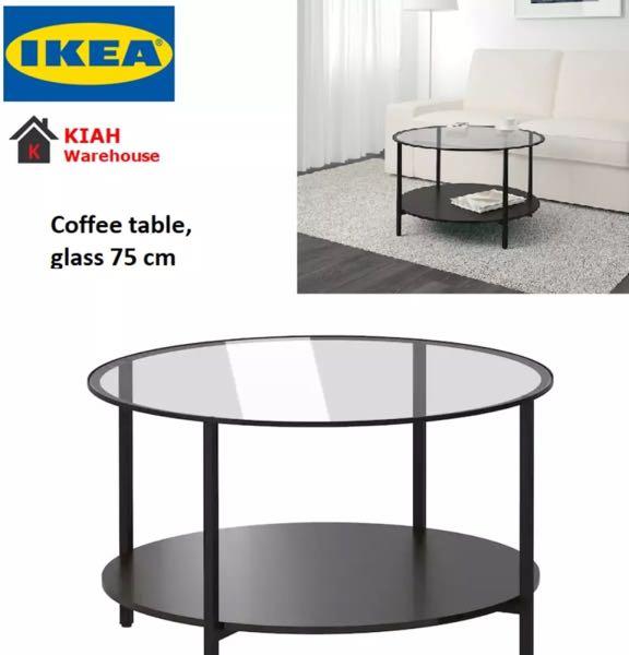 Ikea Vittsjo Coffee Table Home Furniture On Carou Ikea Vittsjo Coffee Table Home, Vittsjö Coffee Table Black Brown Glass 75cm