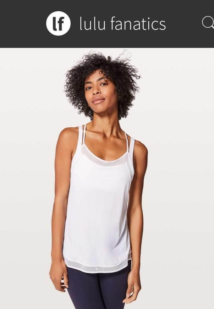 Lululemon Mix & Mesh Long Sleeve - White - lulu fanatics